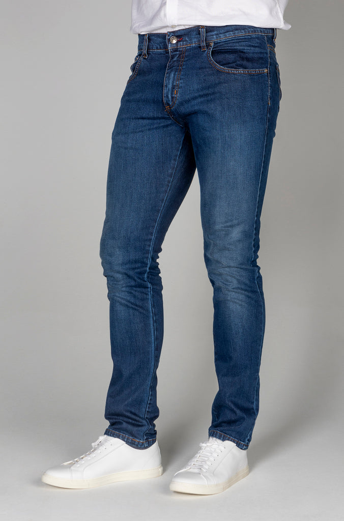 Pantalón Vaquero Oscuro