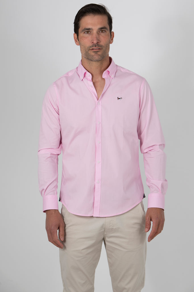 Camisa Sport Elástica Rosa