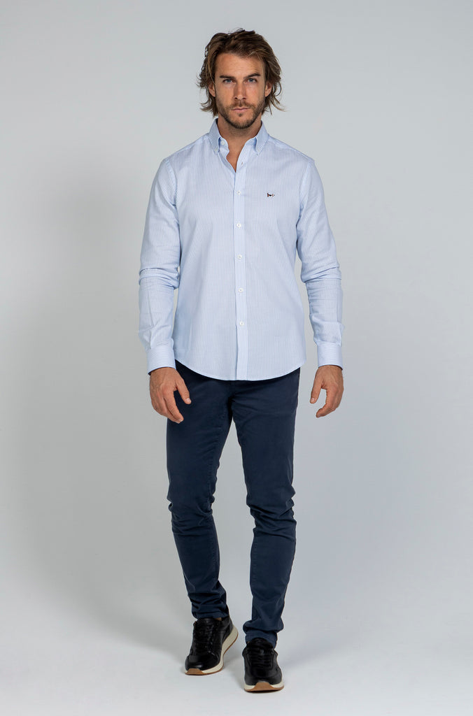 Camisa Pinpoint Raya Kodak Celeste