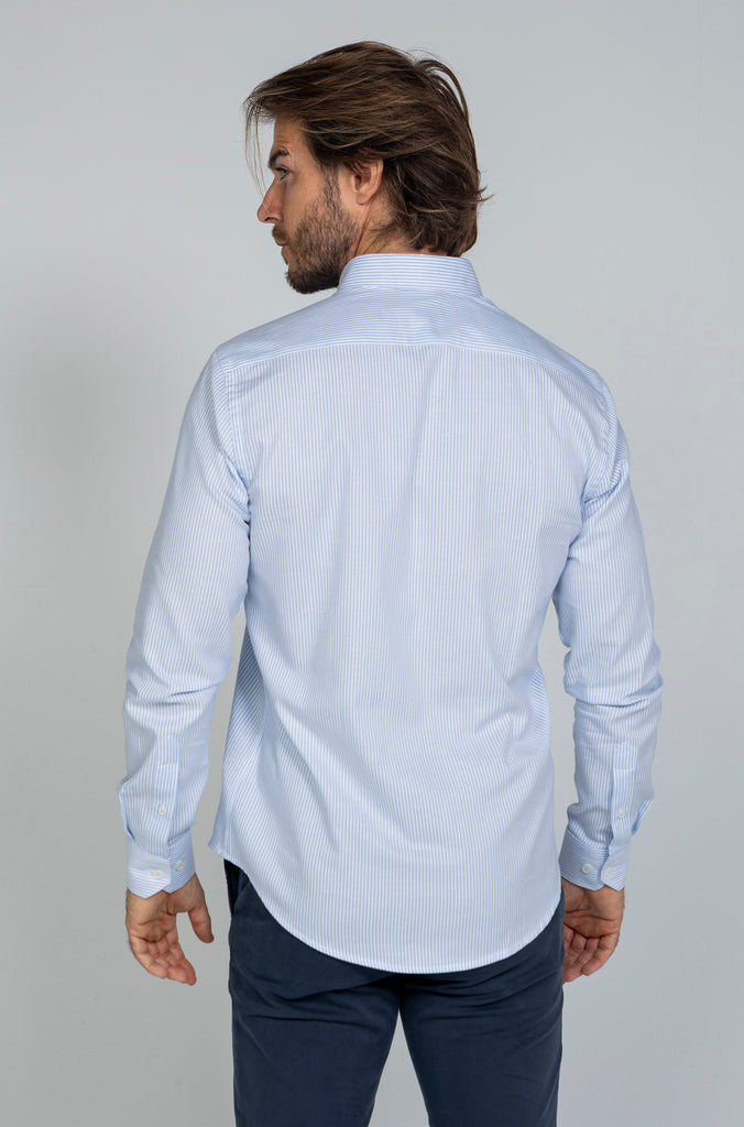 Camisa Pinpoint Raya Kodak Celeste