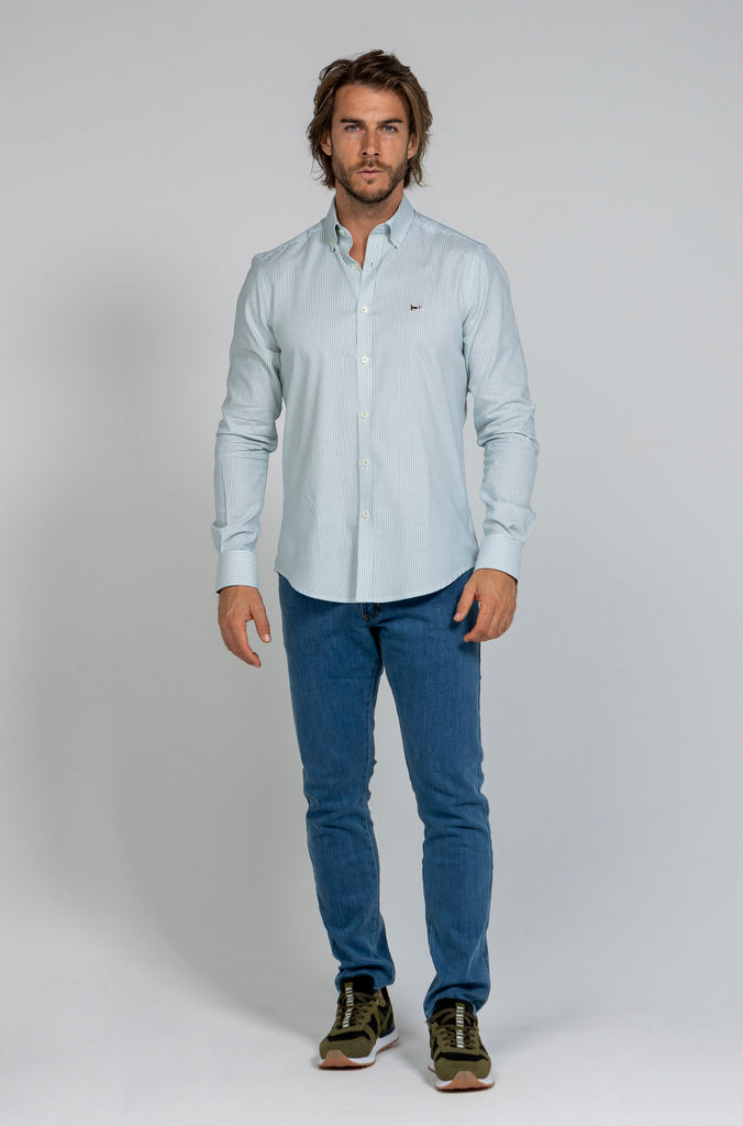 Pantalón Vaquero Stone Washed Claro