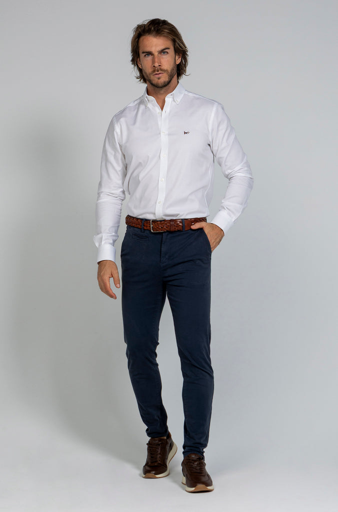 Camisa Pinpoint Blanca