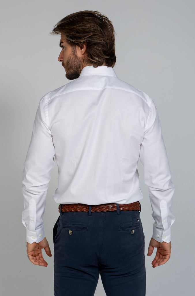Camisa Pinpoint Blanca