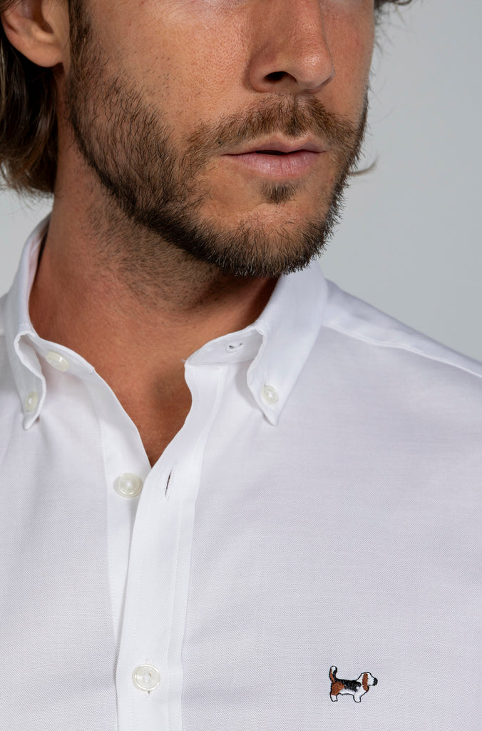 Camisa Pinpoint Blanca