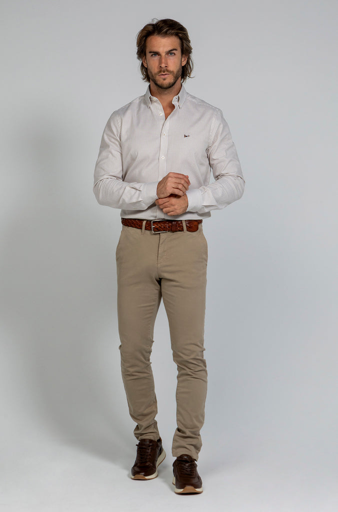 Camisa Pinpoint Raya Kodak Camel