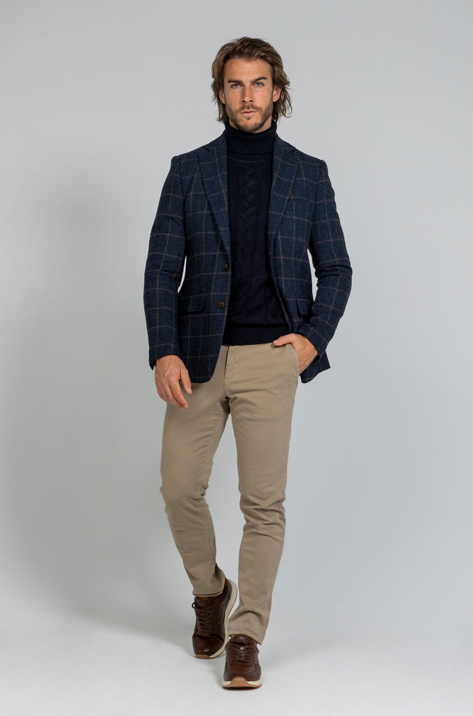 Americana Bradford Espiga Lana 100%