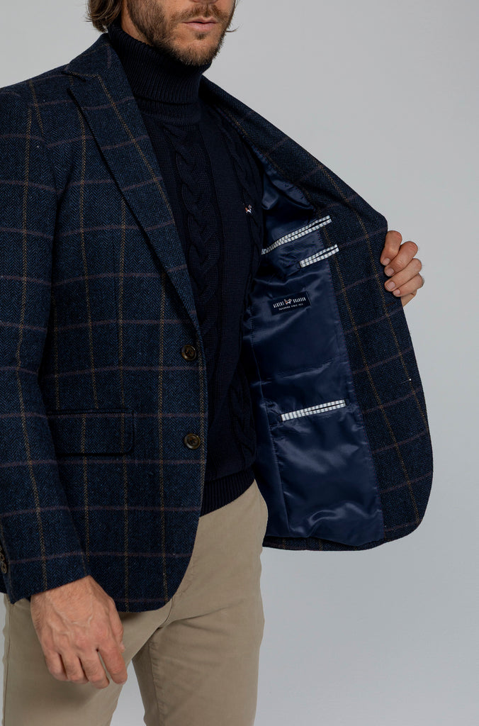 Americana Bradford Espiga Lana 100%