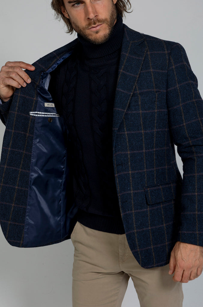 Americana Bradford Espiga Lana 100%