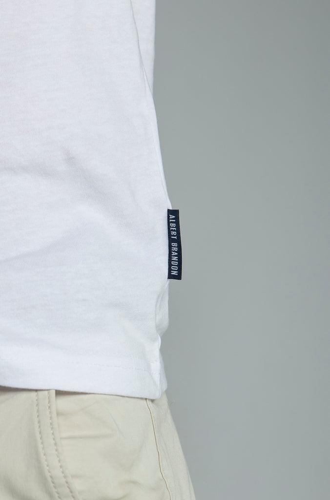 Camiseta Básica Brandon Blanca