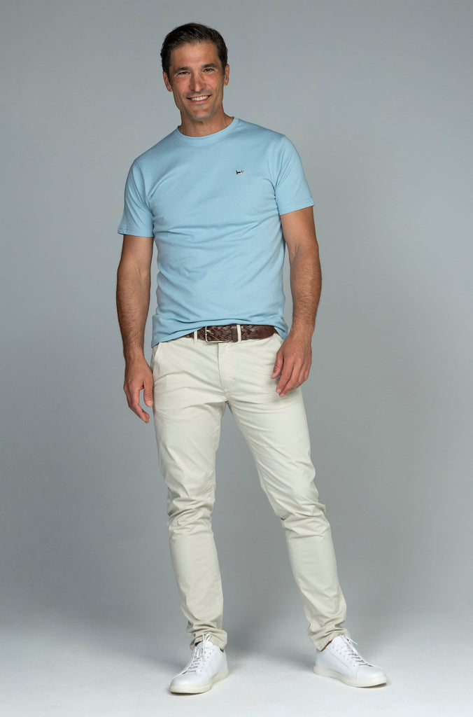 Camiseta Básica Brandon Turquesa