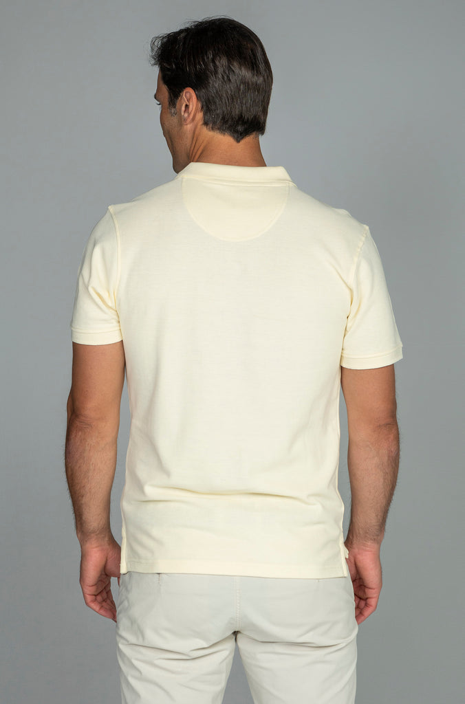 Polo Básico Telde Amarillo Palo
