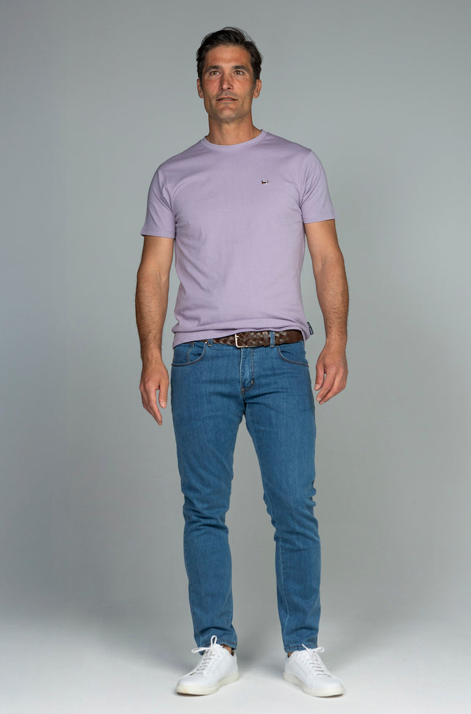 Camiseta Básica Brandon Malva