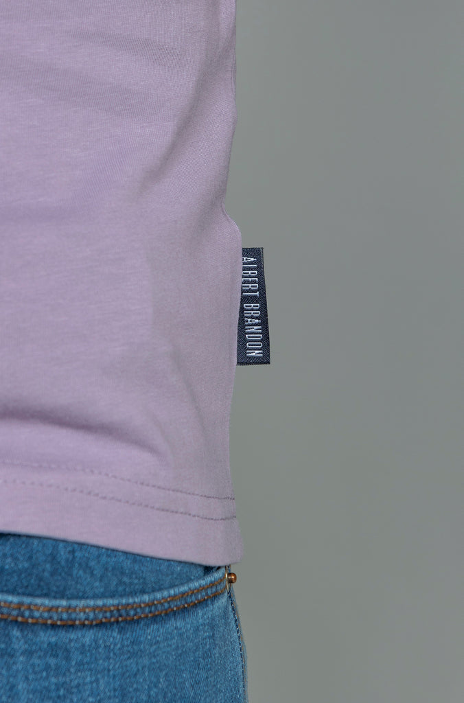 Camiseta Básica Brandon Malva