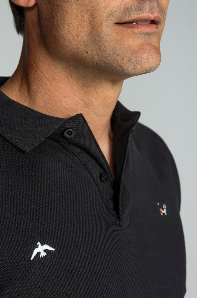 Polo CD Castellón Negro