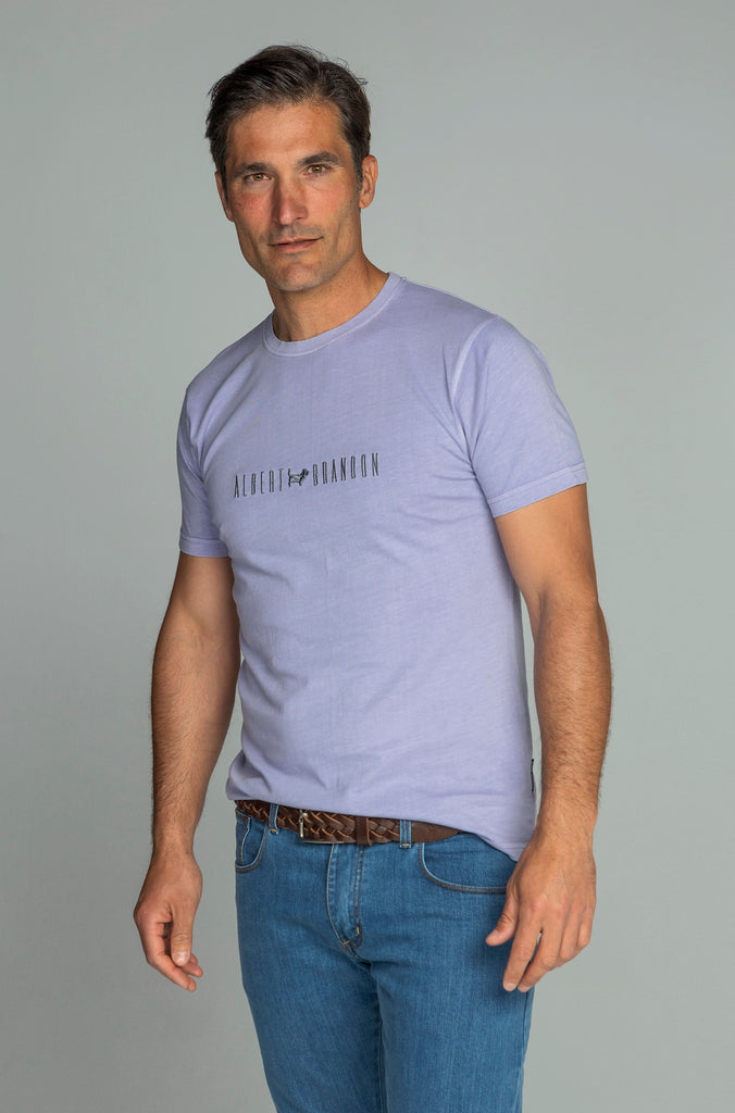 Camiseta Risen Delavada Malva