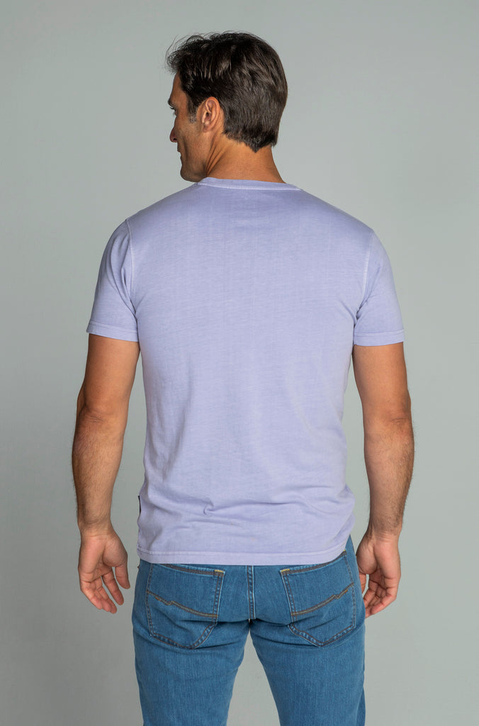 Camiseta Risen Delavada Malva