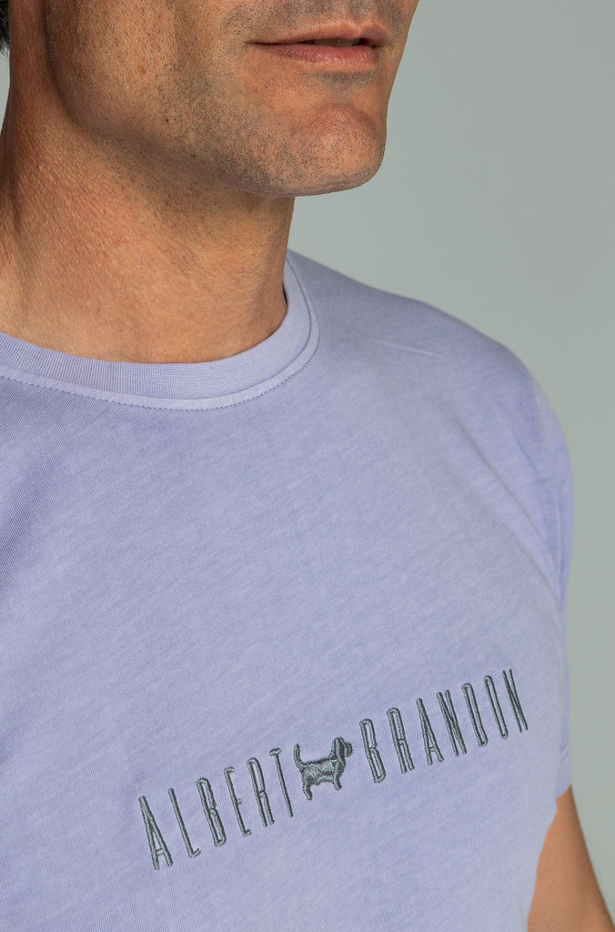 Camiseta Risen Delavada Malva