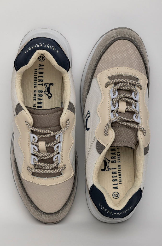 Zapatilla Serraje Brandon Contraste