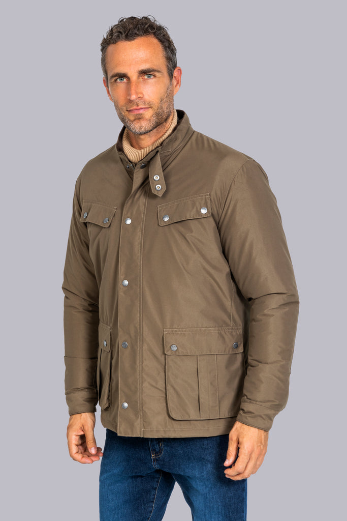 Deportiva Barbour Camel