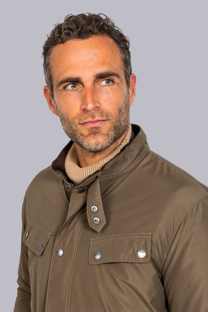 Deportiva Barbour Camel
