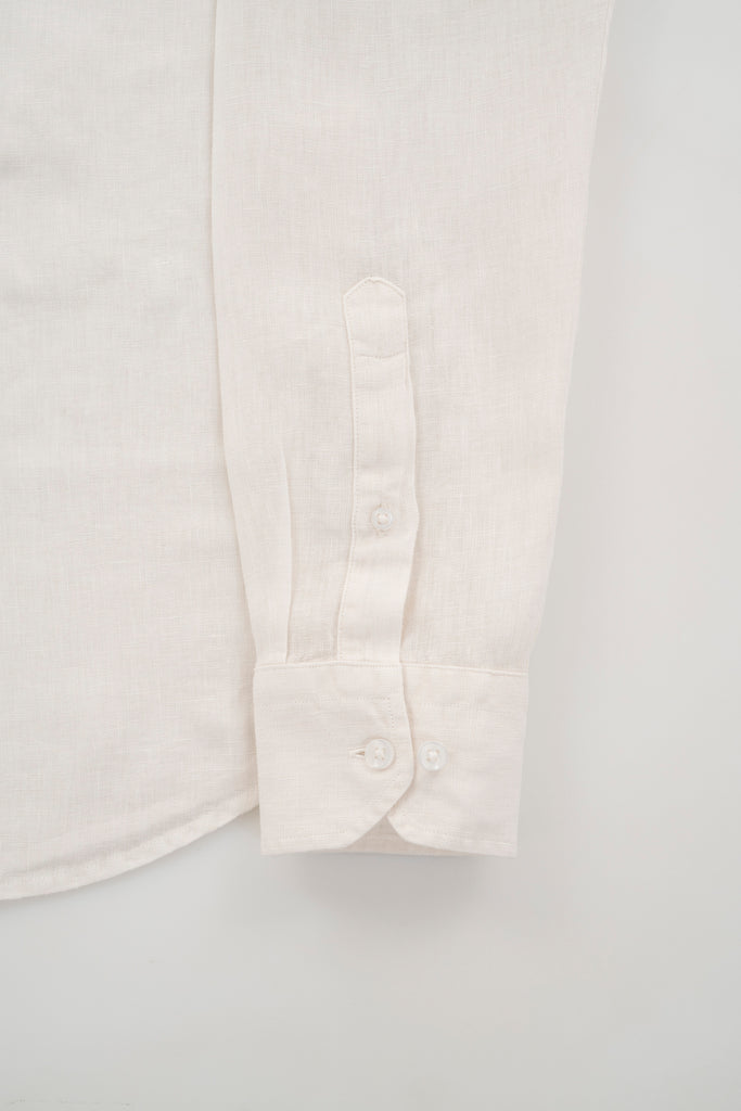 Camisa Milano Premium 100% Lino Crudo