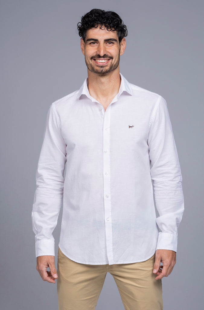 Camisa Margot Custom Blanco