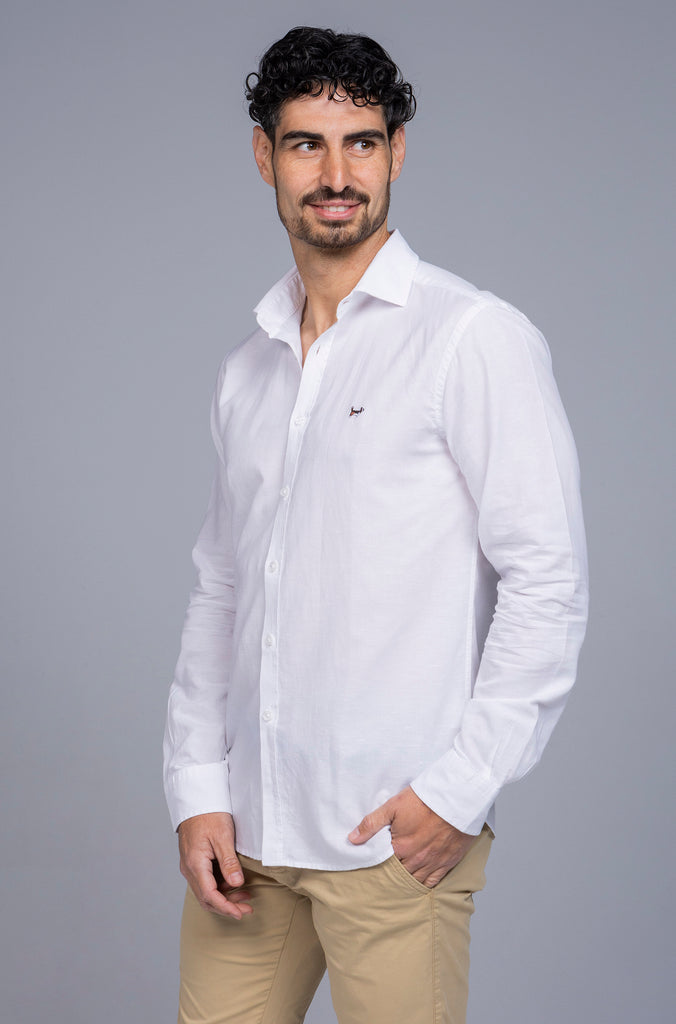 Camisa Margot Custom Blanco