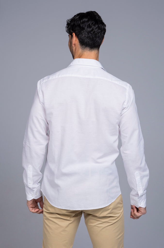 Camisa Margot Custom Blanco