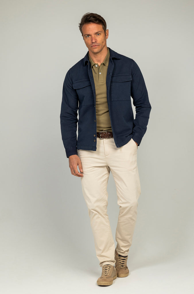 Sobrecamisa Casual Cotolino Marino