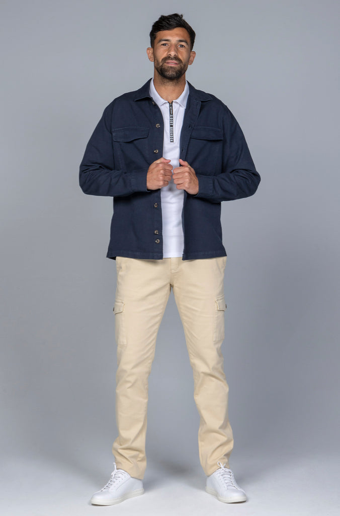 Sobrecamisa Dover Lino Marino
