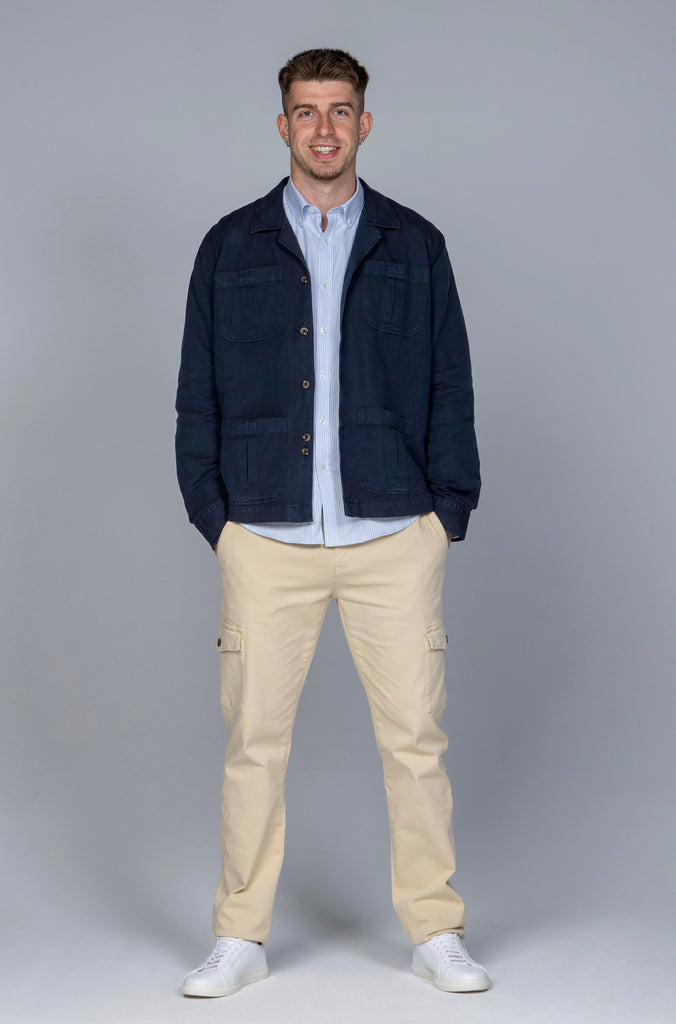 Sobrecamisa Rens Lino Marino