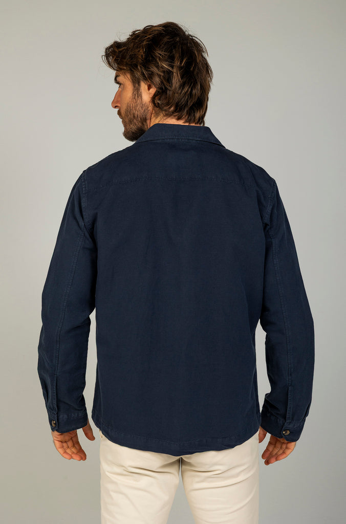 Sobrecamisa Cotolino Bolsillos Marino