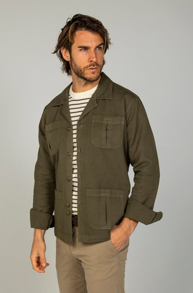 Sobrecamisa Cotolino Bolsillos Kaki