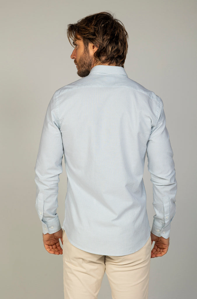 Camisa Oxford Suavizada Raya Verde