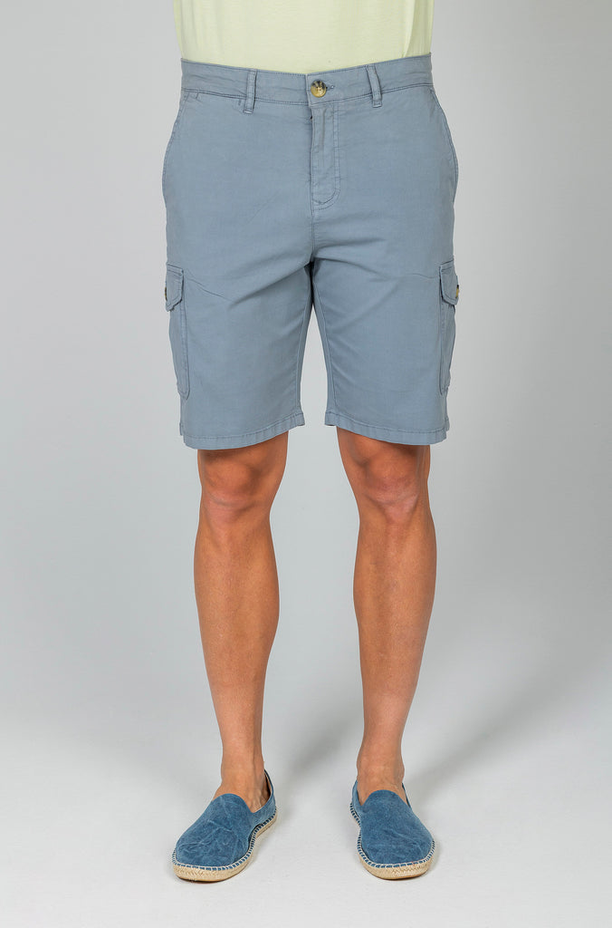 Bermuda Cargo Azul Soft A.Brandon