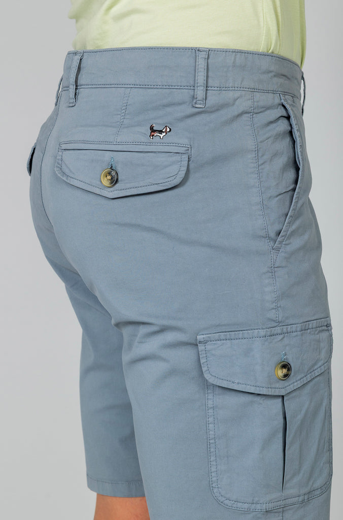 Bermuda Cargo Azul Soft A.Brandon
