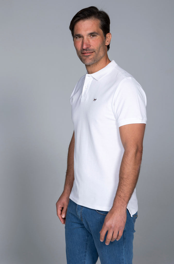 Polo Básico Telde Blanco