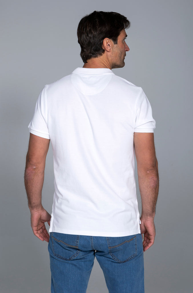 Polo Básico Telde Blanco