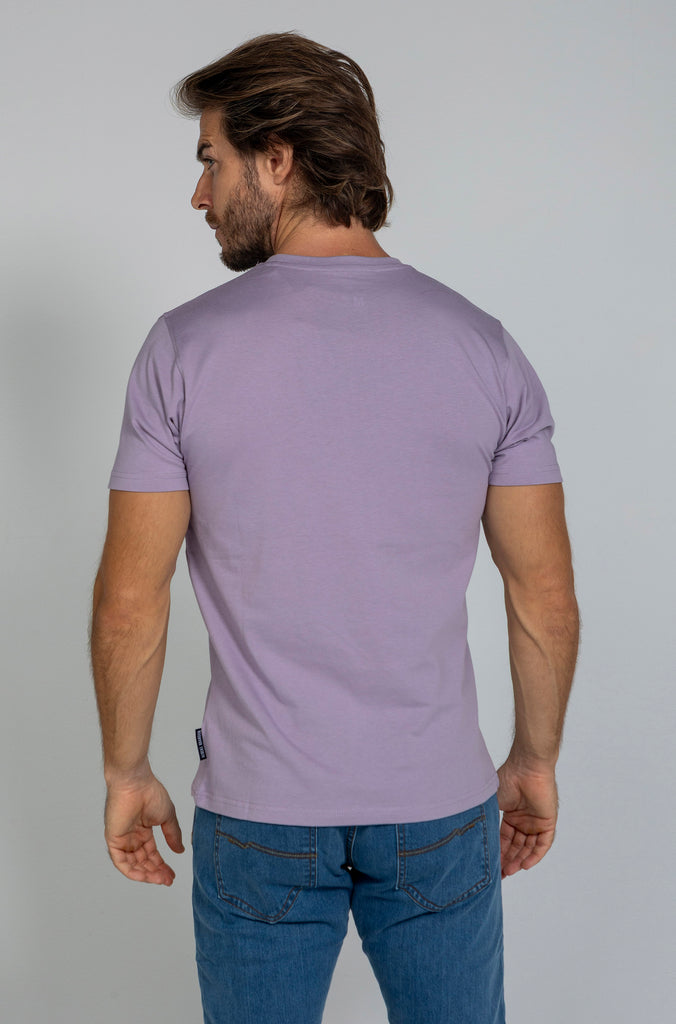 Pack tres camisetas básicas amarillo palo, malva y turquesa soft