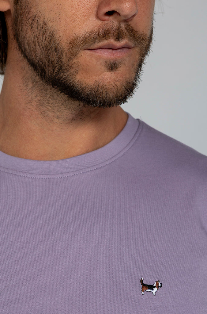 Camiseta Básica Brandon Malva