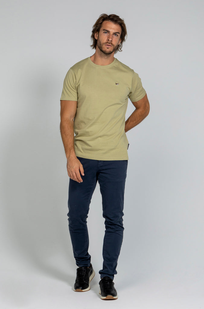 Pack camisetas básicas verde jade y mauve