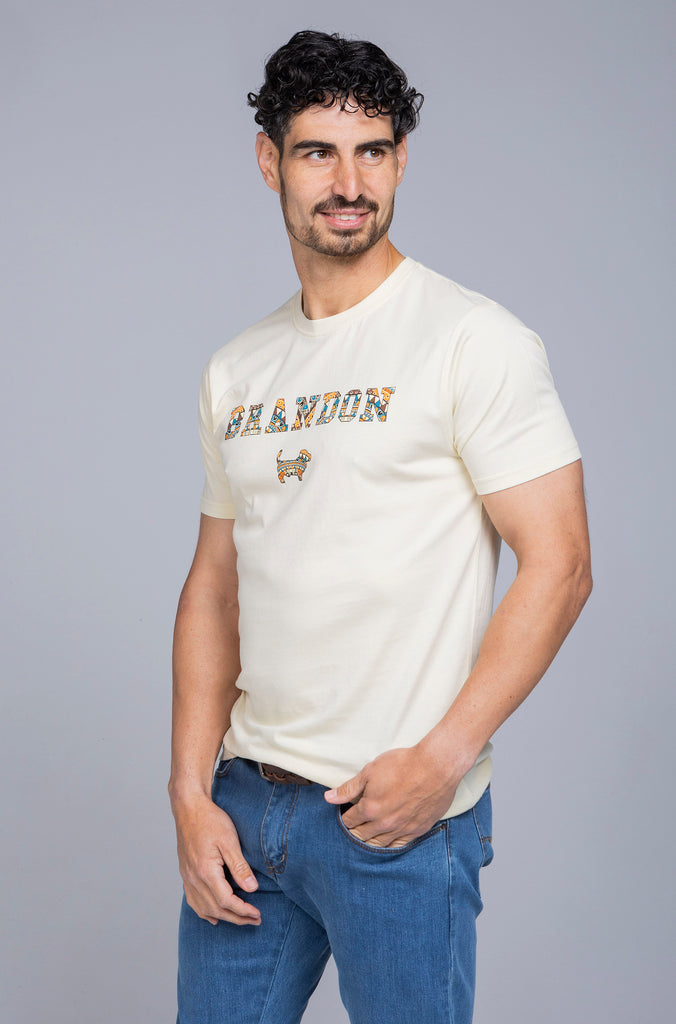 Camiseta Azteca Vainilla