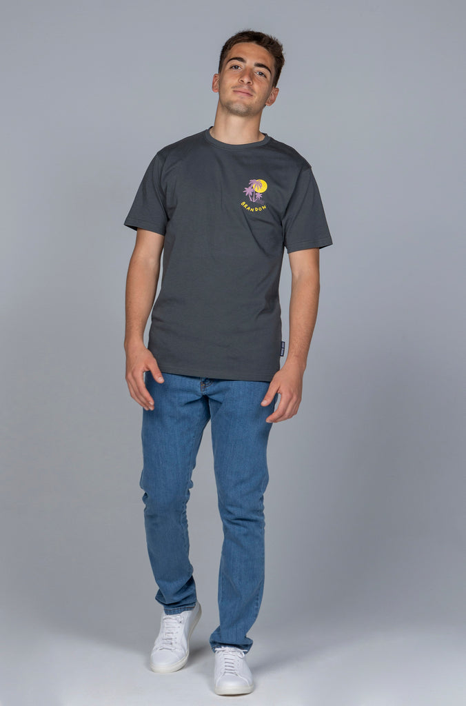 Camiseta Rivera Gris Plomo