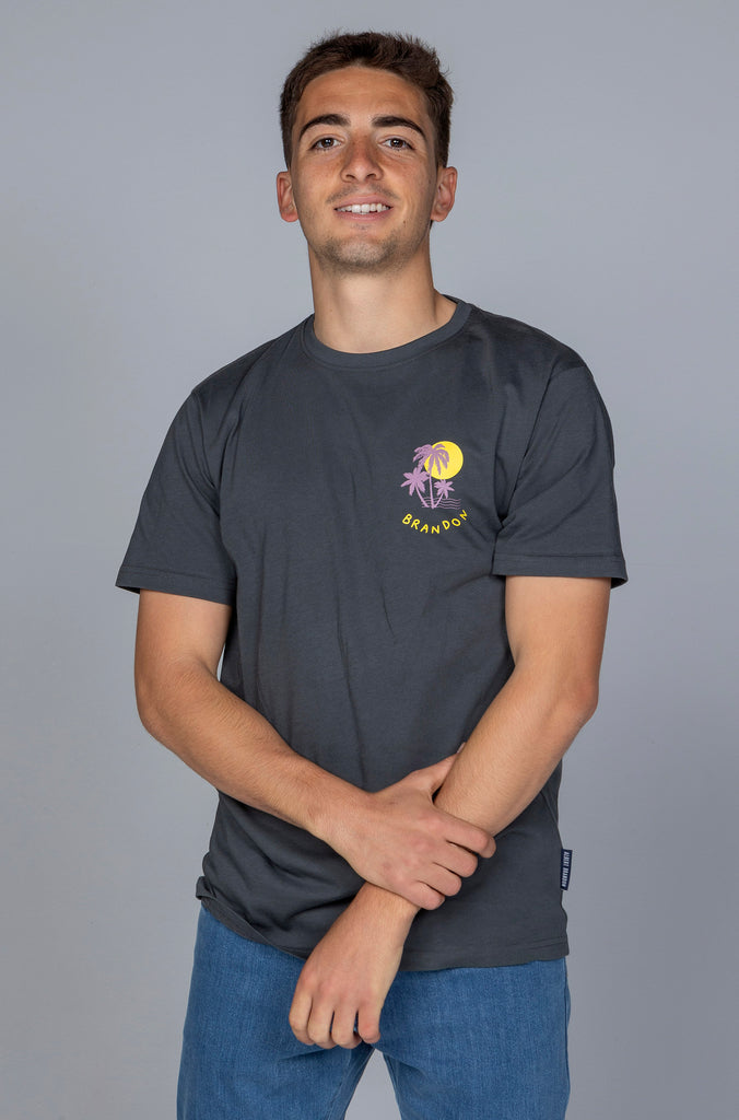 Camiseta Rivera Gris Plomo