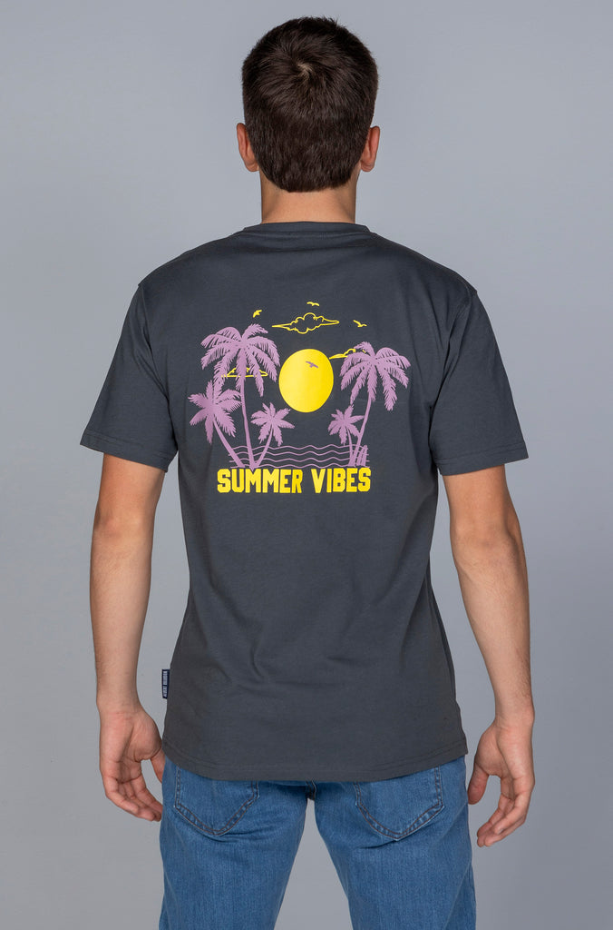 Camiseta Rivera Gris Plomo