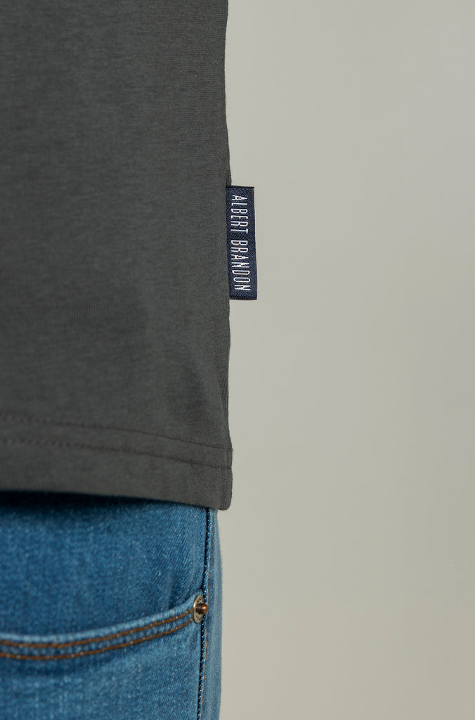 Camiseta Summer Vibes Gris Plomo