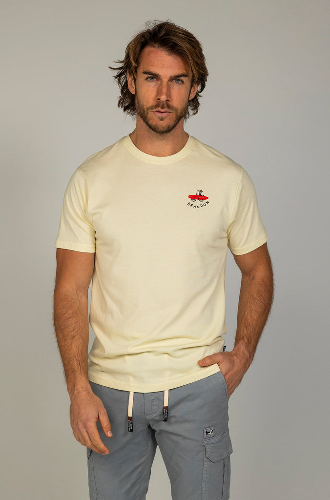 Camiseta Surfer Amarillo Palo