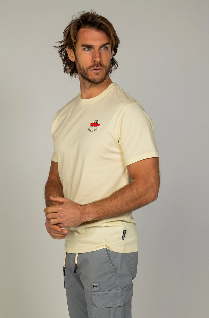 Camiseta Surfer Amarillo Palo