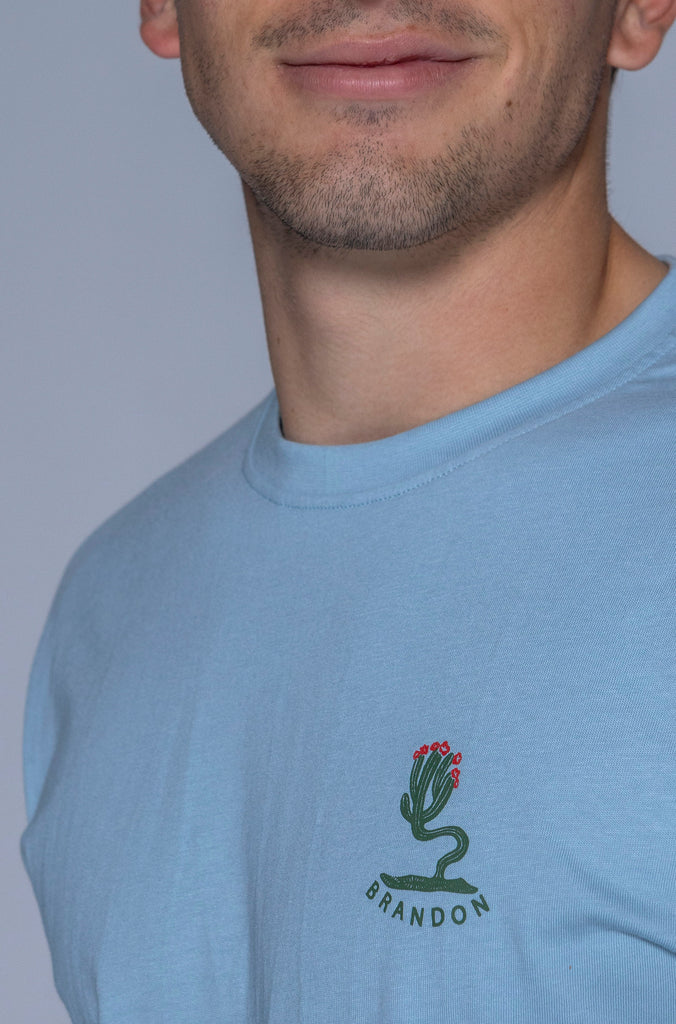 Camiseta Monterrey Cactus Brandon Azul
