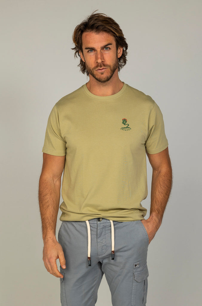 Camiseta Cactus Verde Jade